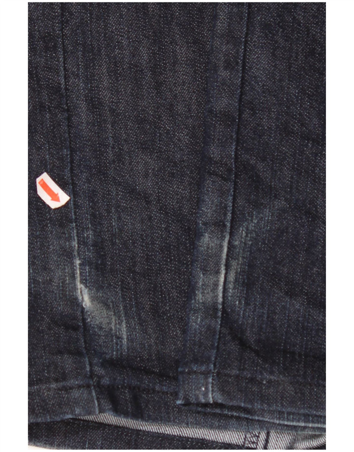 TRUSSARDI Jean Droit W33 L31 Bleu Marine Homme