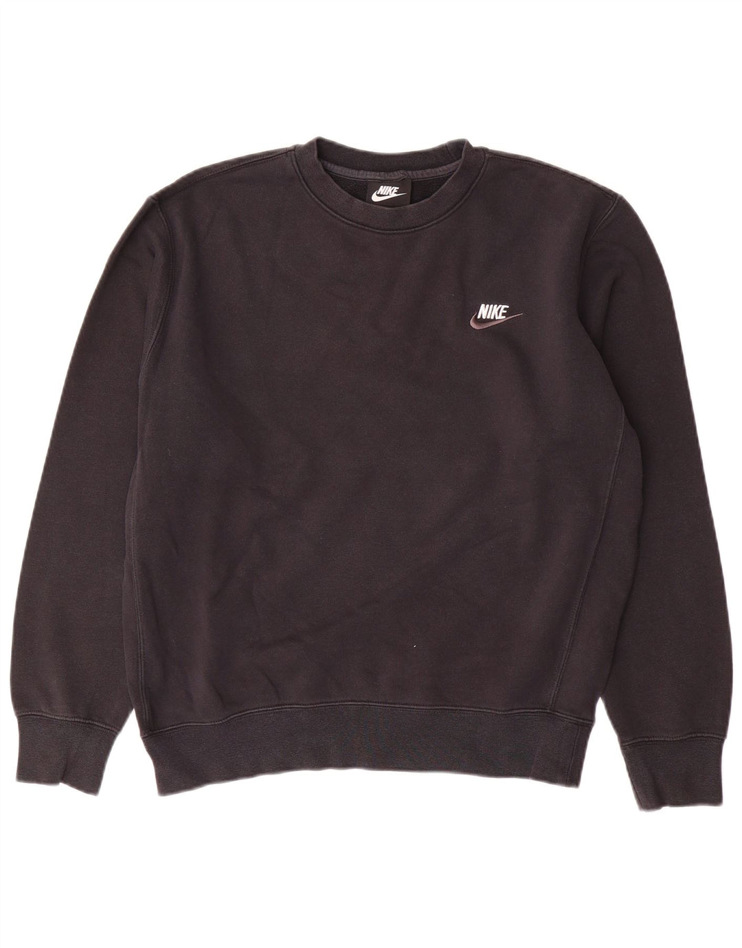 Nike Sweat-shirt pour homme en coton noir Taille S
