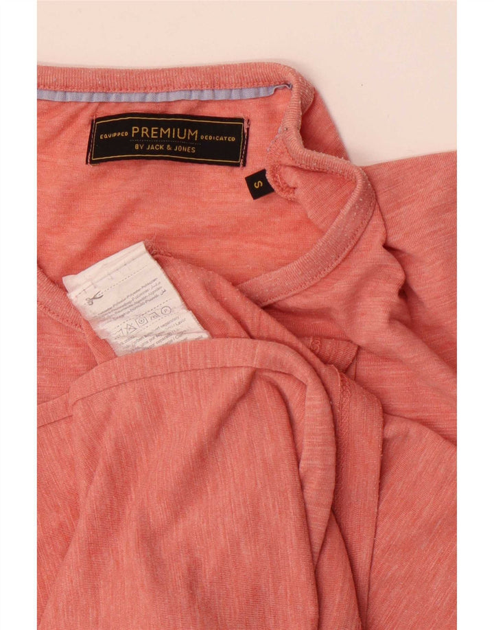 Jack & Jones T-Shirt Homme Haut Petit Rose Moucheté Polyester