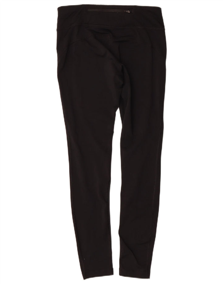 NIKE Womens Dri Fit Tracksuit Trousers UK 10 Small  Black Polyester
