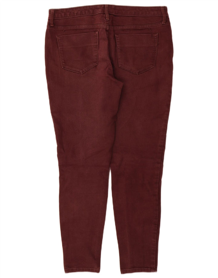 MOSSIMO Jean jegging taille moyenne pour femme US 8 Medium W29 L28 Coton marron