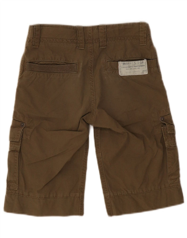 Timberland Short Cargo Garçon 7-8 Ans W20 Kaki Coton