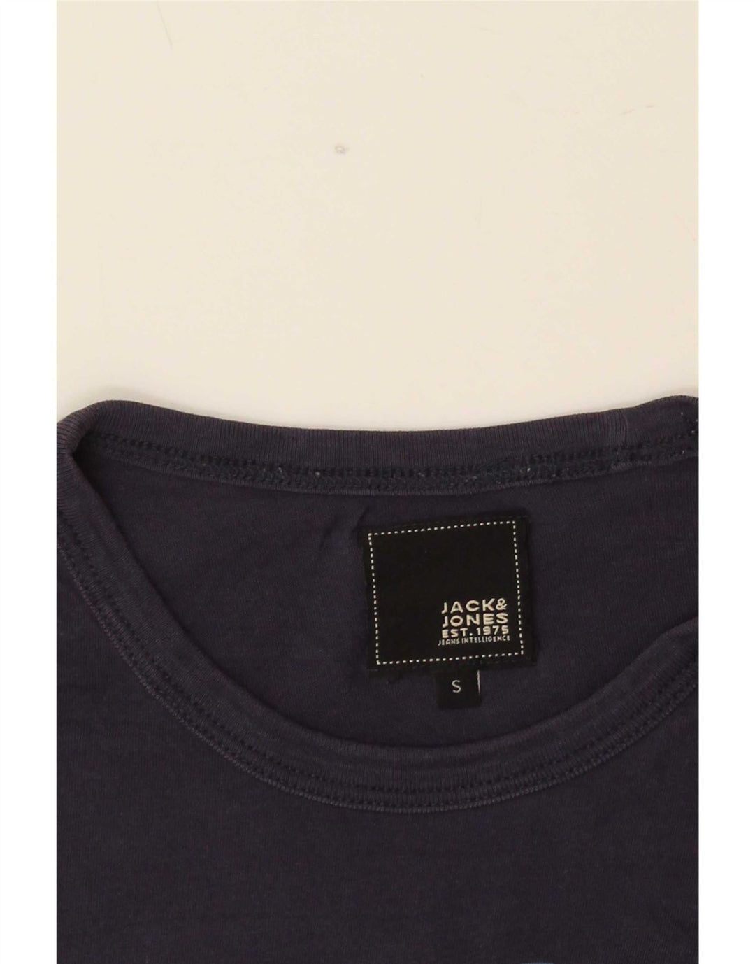 Jack & Jones T-Shirt Graphique Homme Petit Bleu Marine