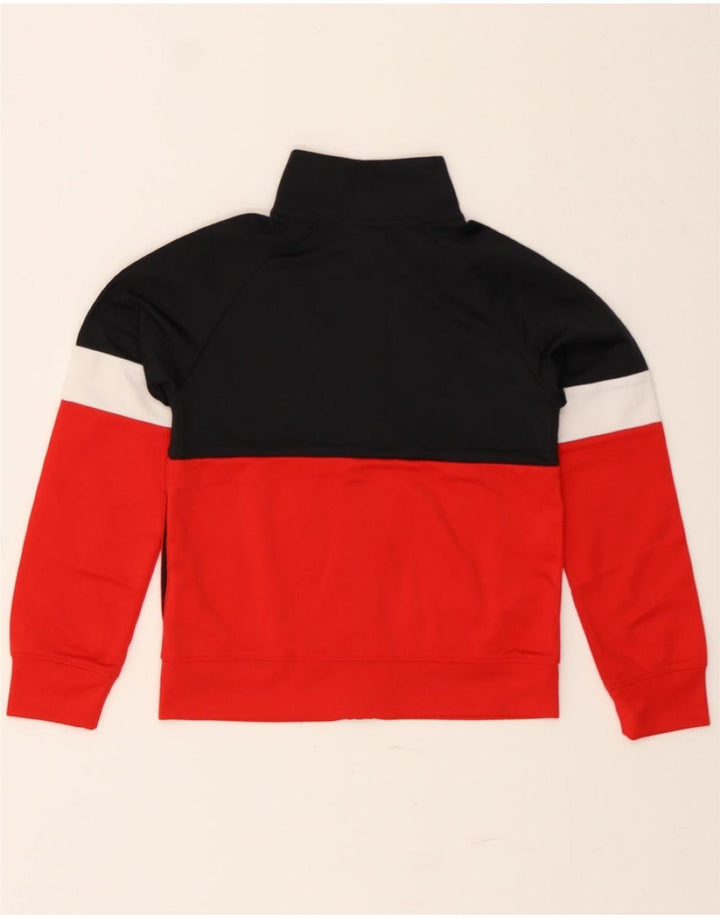 NIKE Boys Tracksuit Top Jacket 6-7 Years Large  Red Colourblock Polyester Vintage Nike and Second-Hand Nike from Messina Hembry 