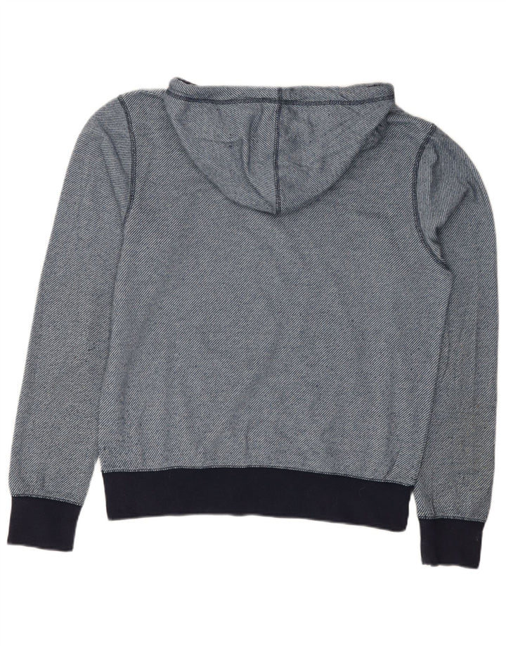 Saltrock Pull à capuche pour homme en polyester à fines rayures bleues