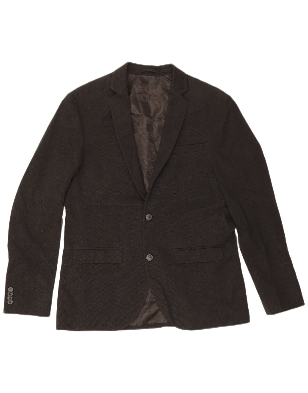 Jack & Jones Veste Blazer 2 Boutons Homme EU 50 Grand Noir Polyester