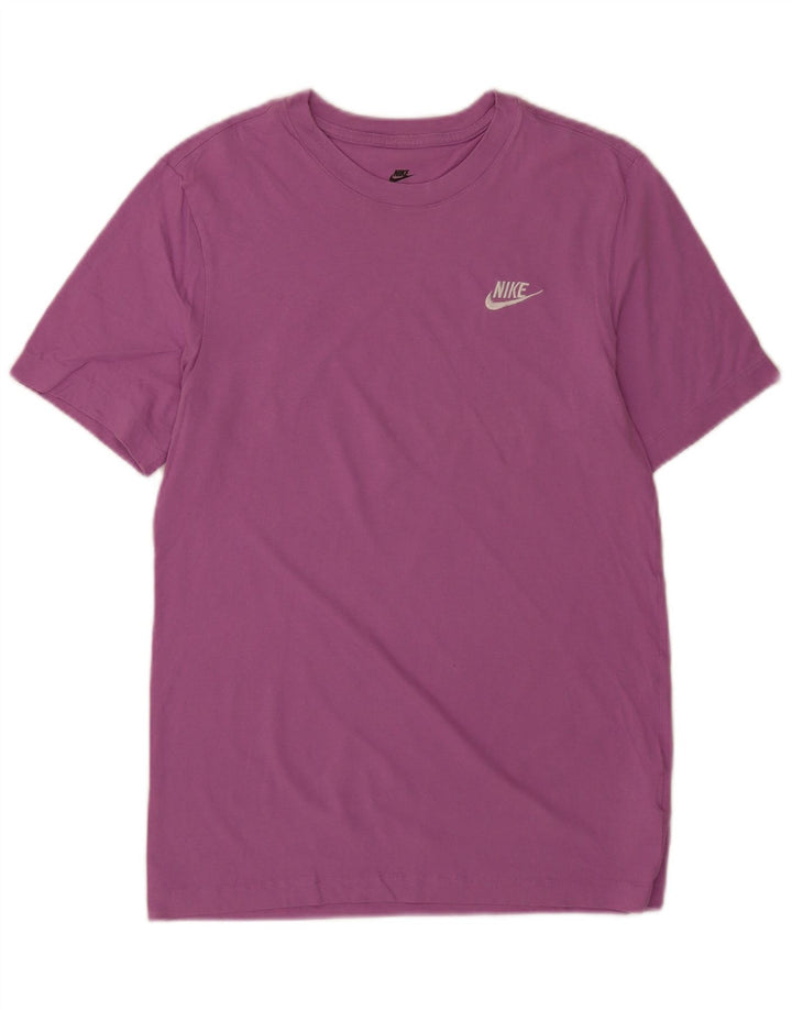 Nike T-Shirt Homme Petit Violet Coton