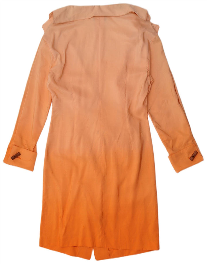 Genny Robe chemise pour femme US 8 Orange moyen