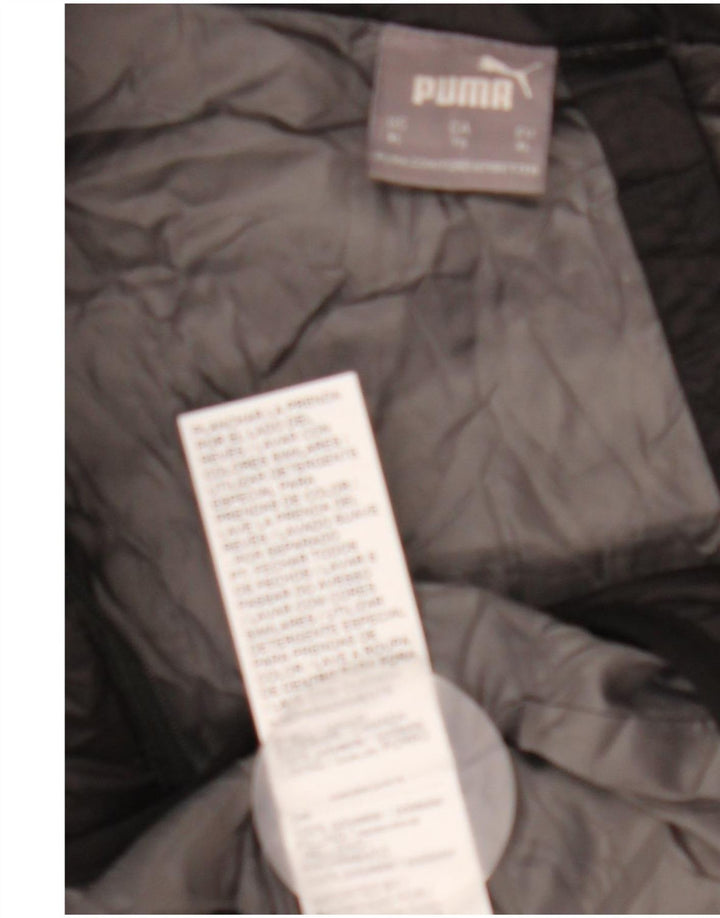 Puma Gilet rembourré graphique pour homme UK 42 XL Noir Polyester