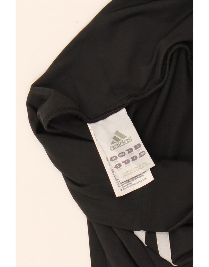 ADIDAS Pantalon de survêtement Climalite Wide Leg pour femme UK 12 Noir moyen