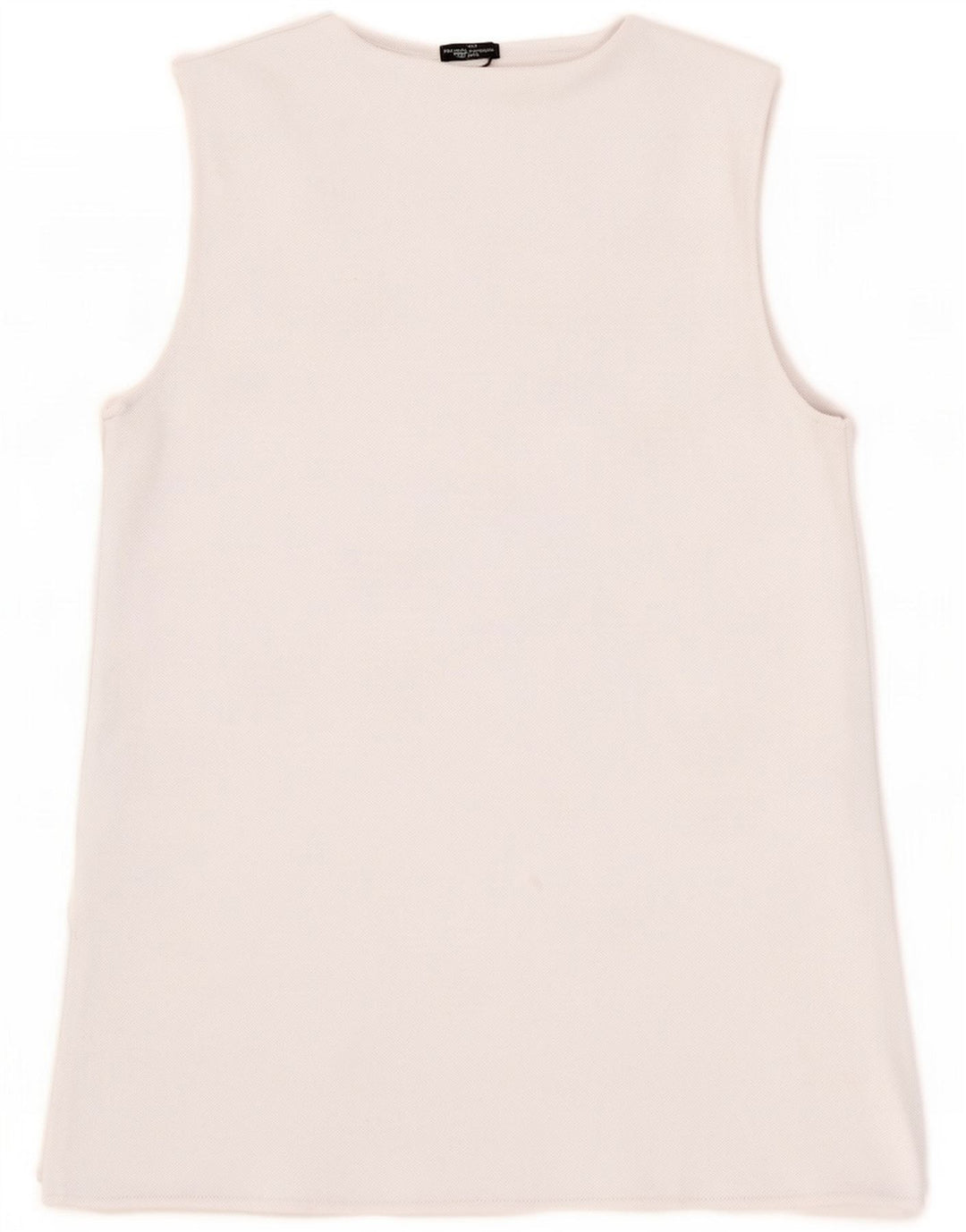 Zara Débardeur Femme UK 10 Small Blanc Polyester