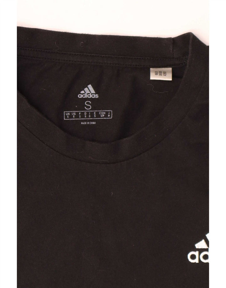 Adidas T-Shirt Homme Haut Petit Coton Noir