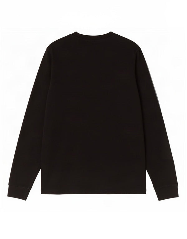 Adidas Haut à manches longues pour femme UK 12 Coton noir moyen