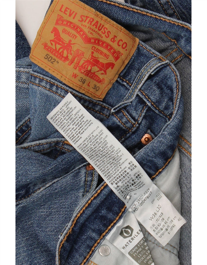 Levi's Jean 502 Tapered Homme Bleu Coton W36 L30
