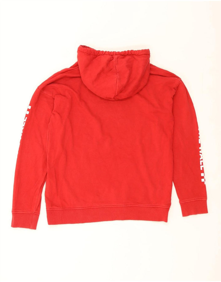 VANS Pull à capuche graphique pour homme en coton rouge moyen