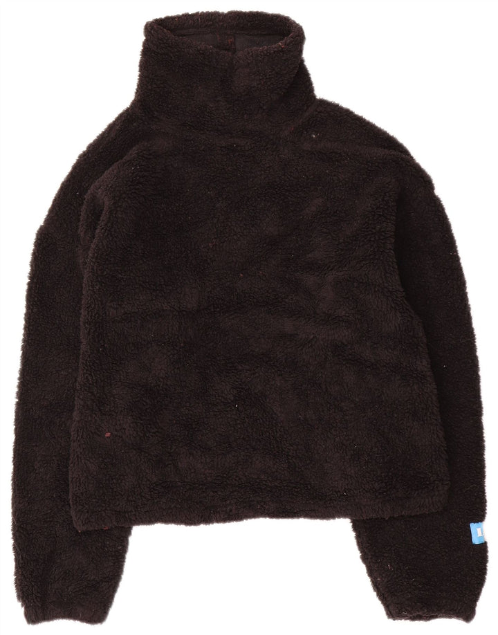 Levi's Pull Oversize Polaire Femme UK 6 XS Noir Polyester