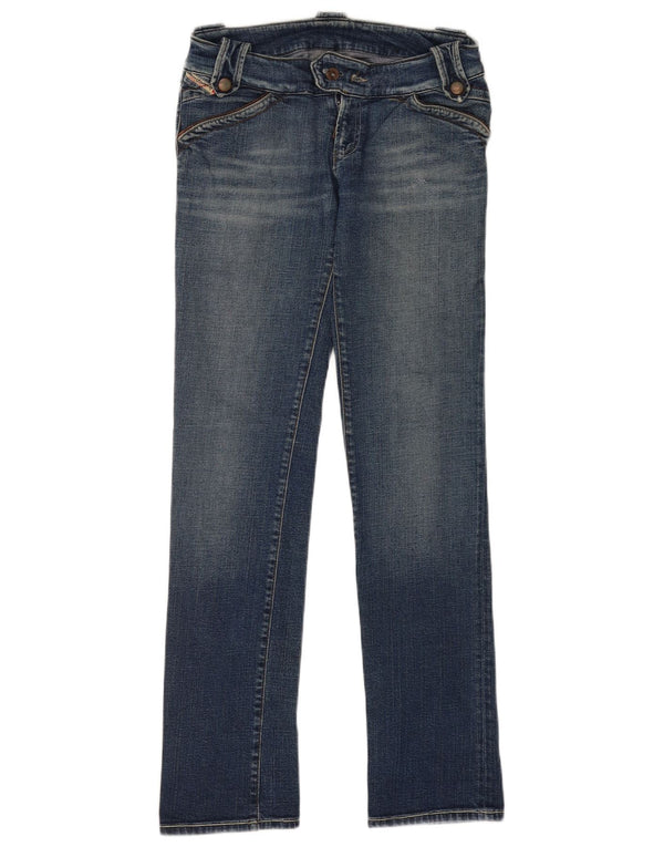Jean Slim Taille Basse Femme Diesel W29 L32 Bleu Coton