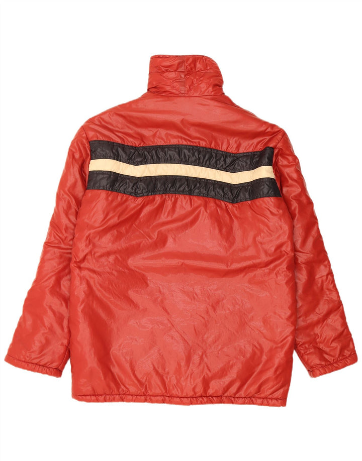 Charly Veste matelassée à capuche pour femme IT 48 XL Rouge Colourblock Polyamide