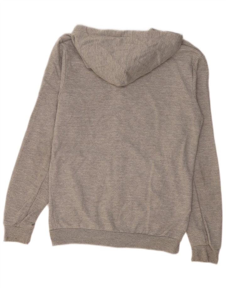 Zara Pull à capuche zippé pour homme Petit gris