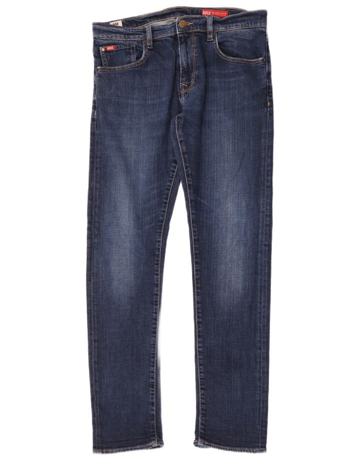 Rifle Jean Slim Homme W34 L33 Bleu Coton
