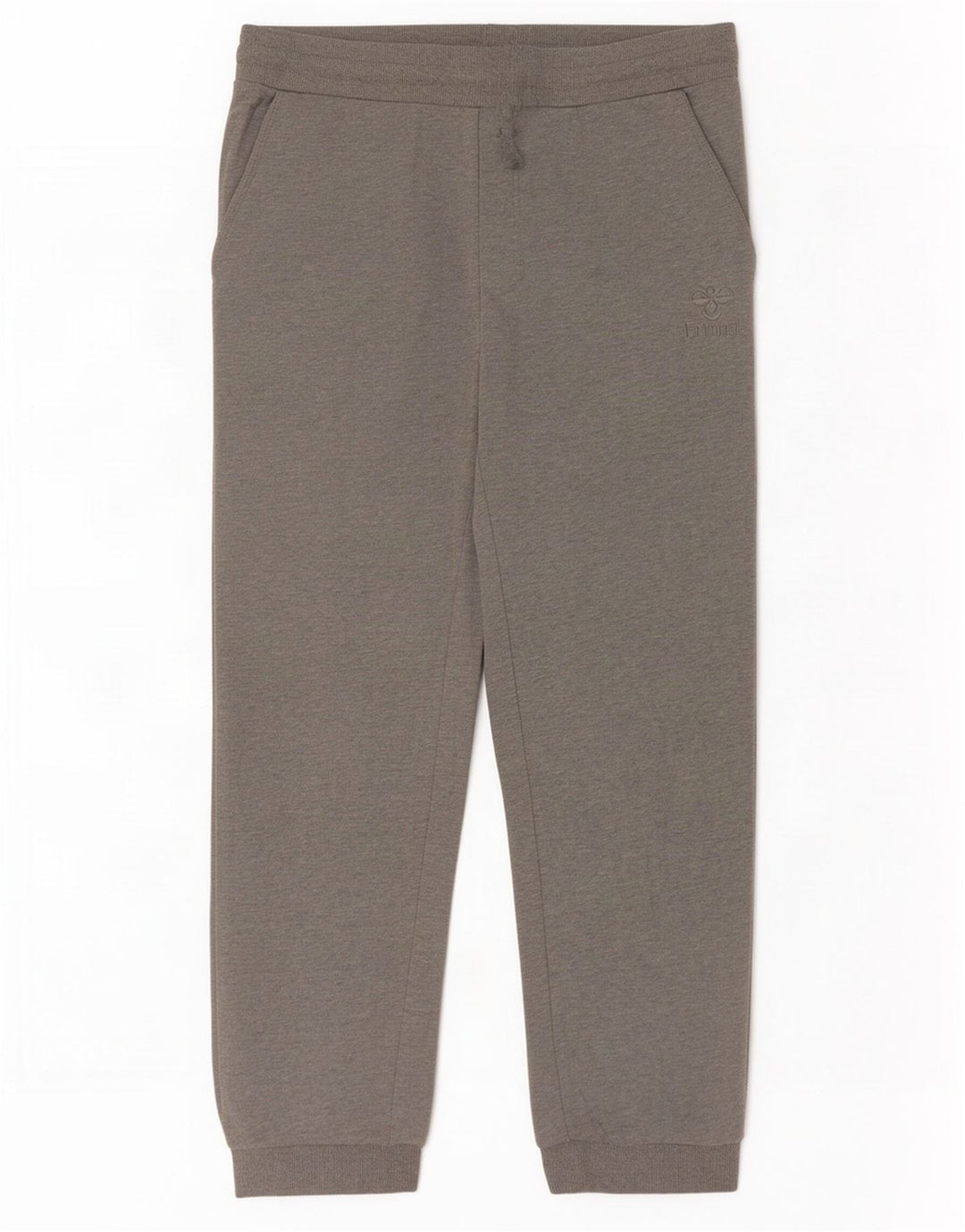 Hummel Pantalon de Survêtement Graphique Joggers Homme Gris Moyen Coton