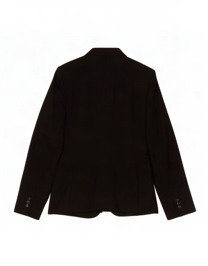 Zara Veste Blazer 1 Bouton Femme EU 44 XL Noir