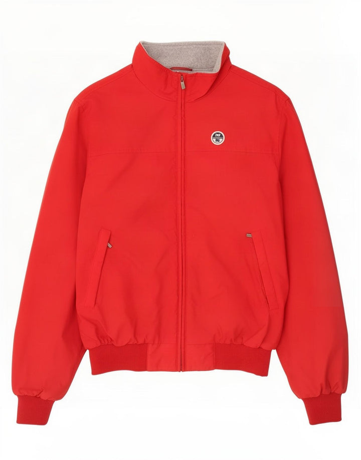 North Sails Bomber Jacket Garçon 13-14 ans Rouge Nylon