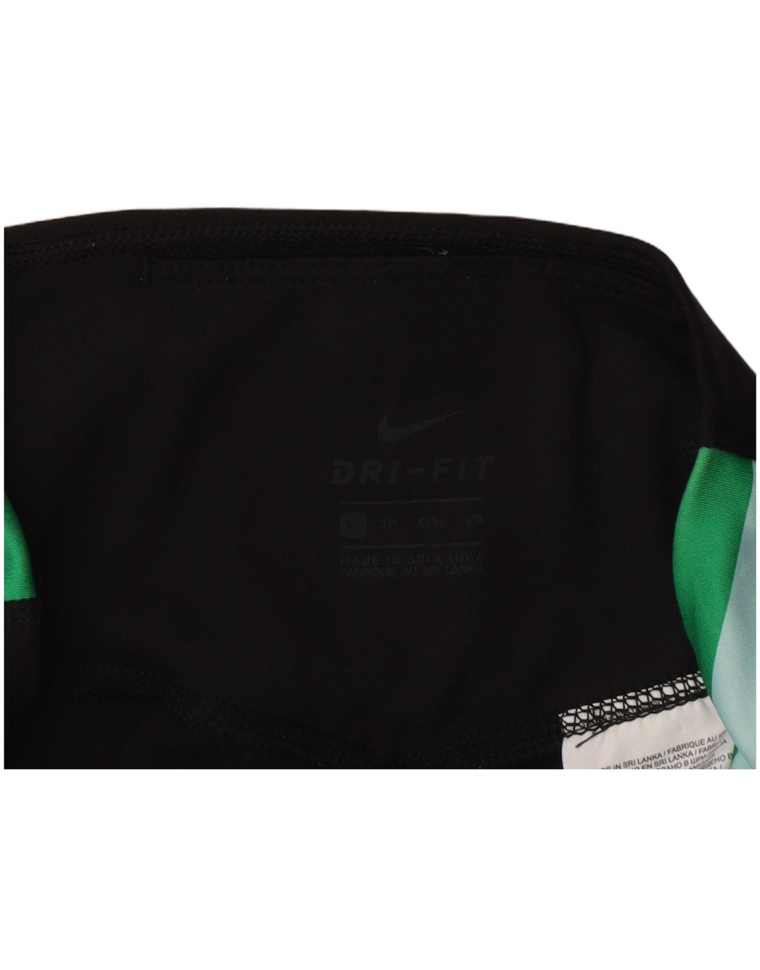 Nike Legging graphique pour femme UK 6 XS Noir Colorblock Polyester