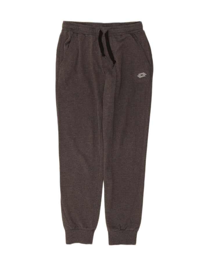 LOTTO Mens Tracksuit Trousers Joggers XS Grey Vintage Lotto and Second-Hand Lotto from Messina Hembry 