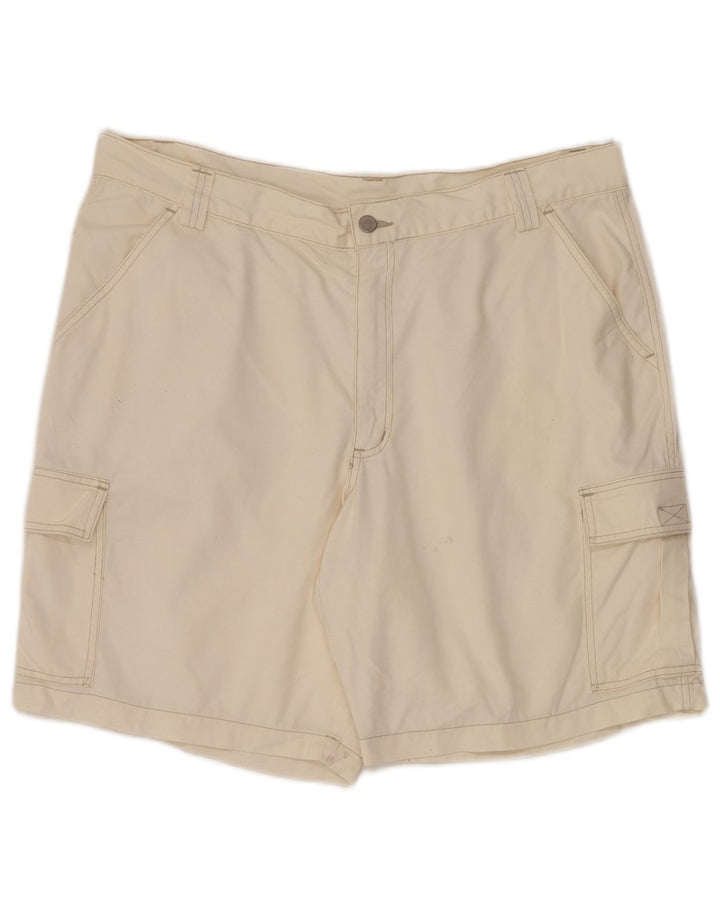 Short Cargo Vintage Homme W38 XL Coton Blanc