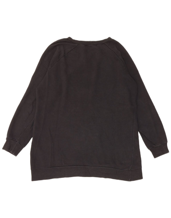 Zara Mens Trafaluc Graphic Sweatshirt Jumper Petit Noir
