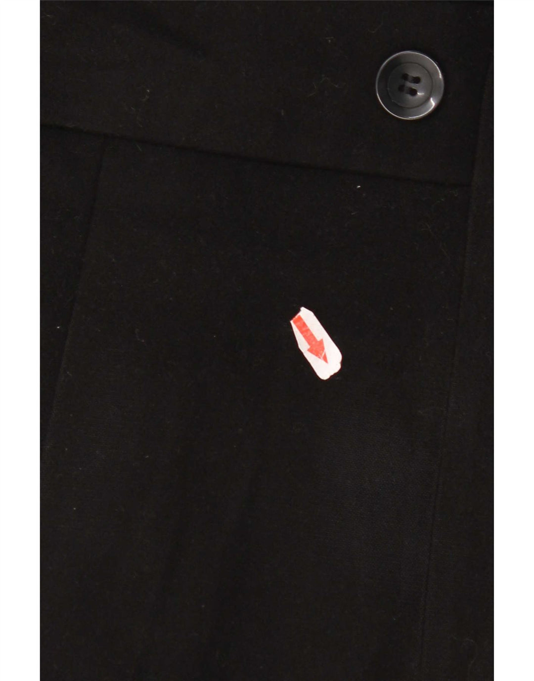 Marks & Spencer Manteau coupe régulière pour femme UK 10 Petit Noir Polyester