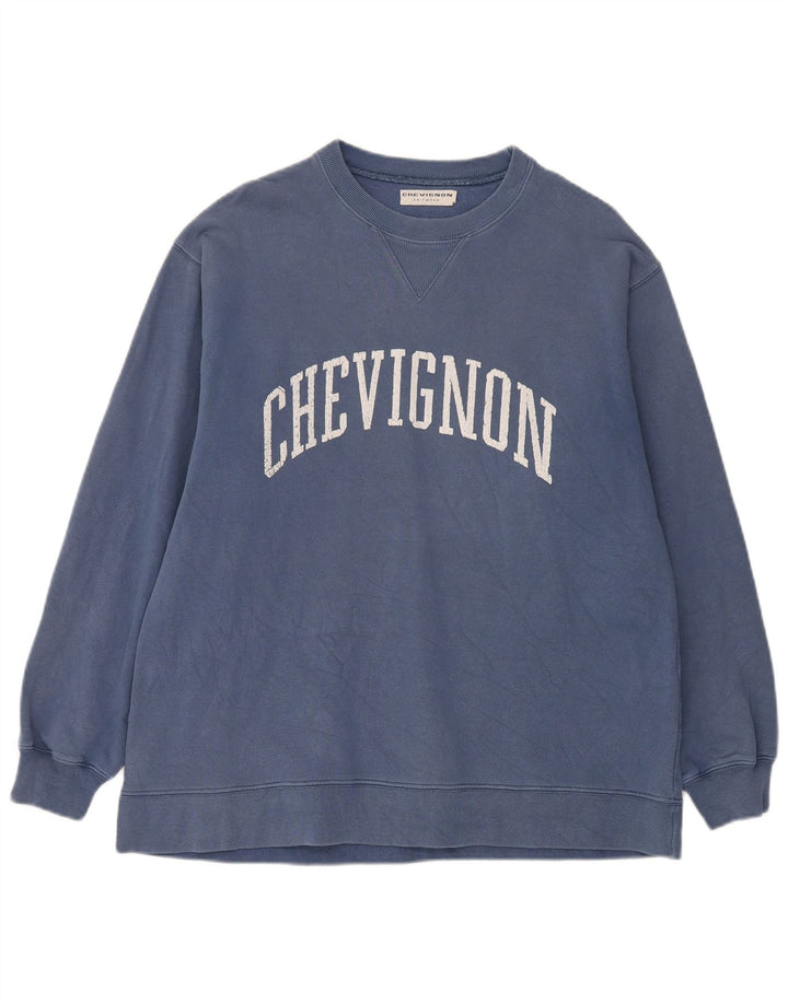 Chevignon Sweat-Shirt Graphic Regular Fit Homme Bleu Moyen