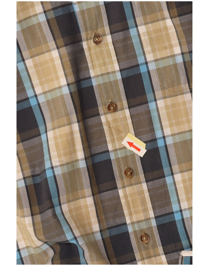 CAMEL ACTIVE Chemise à Manches Courtes Homme Grand Carreau Multicolore Coton