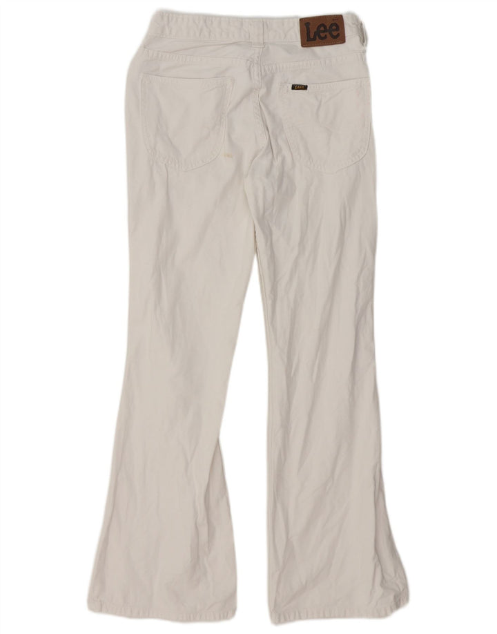 Lee Jean évasé pour femme US 12 Large W31 L29 Coton blanc