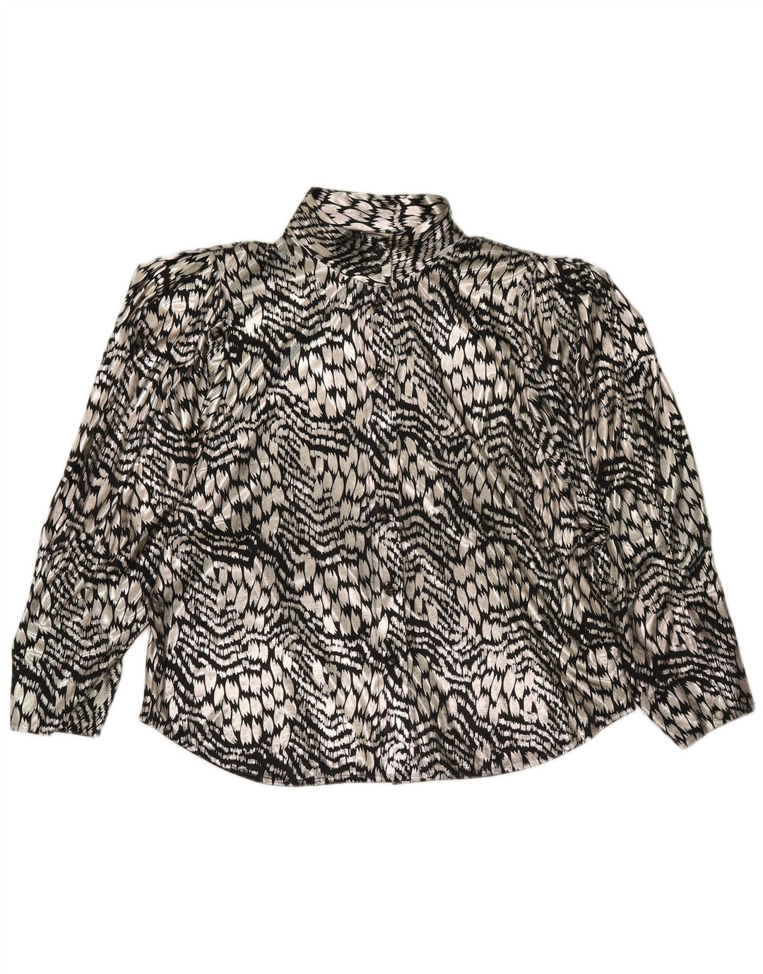 Yessica Chemisier Femme EU 44 XL Argent Imprimé Animal Polyester