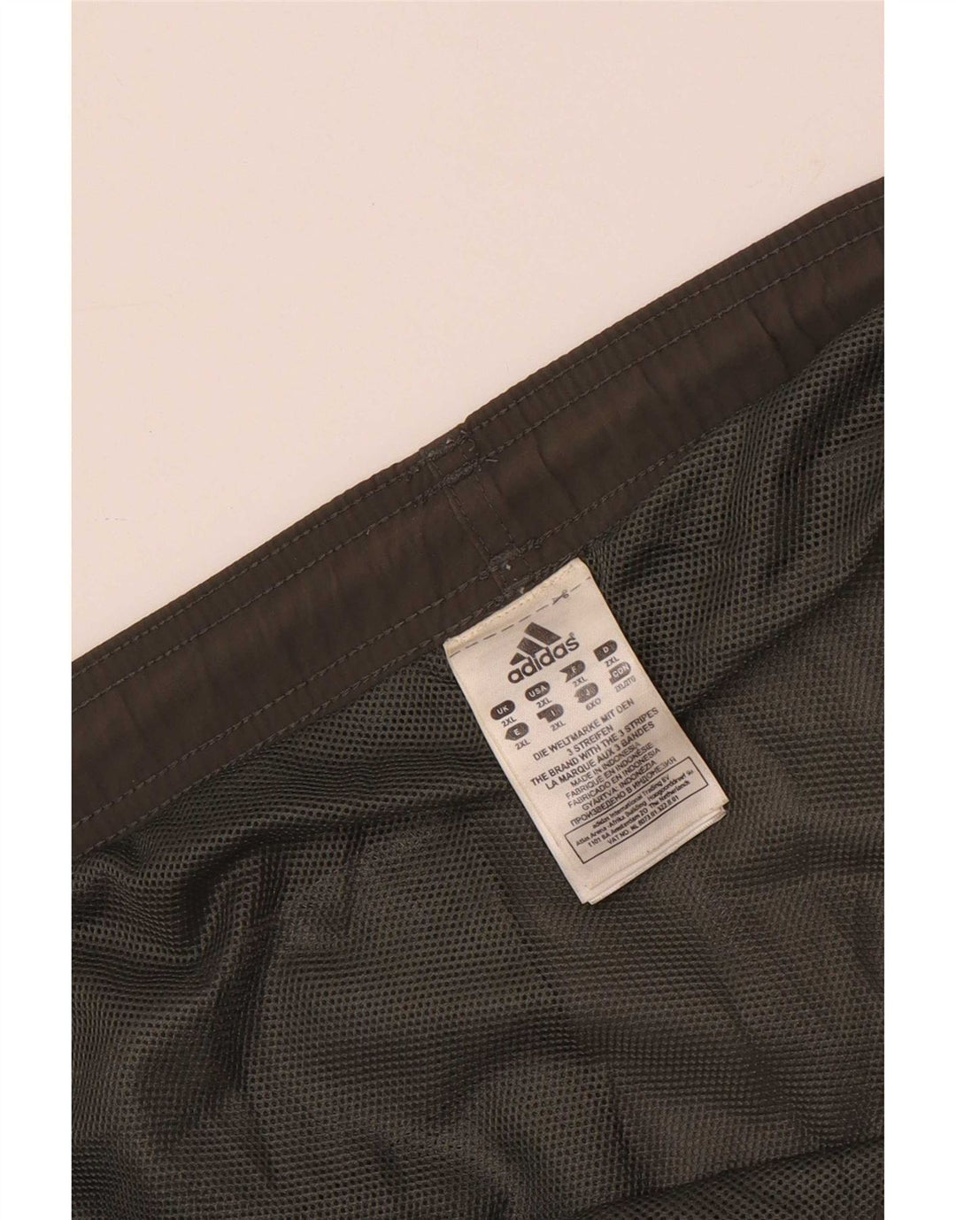 Adidas Short de bain pour homme 2XL Gris Colorblock Nylon