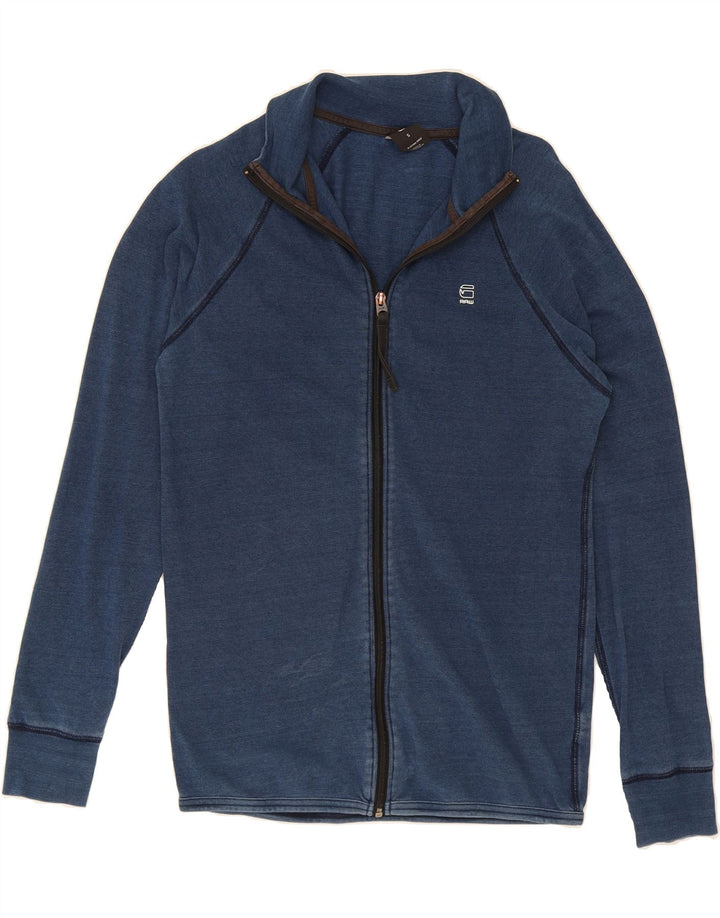 G-STAR Mens Tracksuit Top Jacket Small Navy Blue Vintage G-Star and Second-Hand G-Star from Messina Hembry 