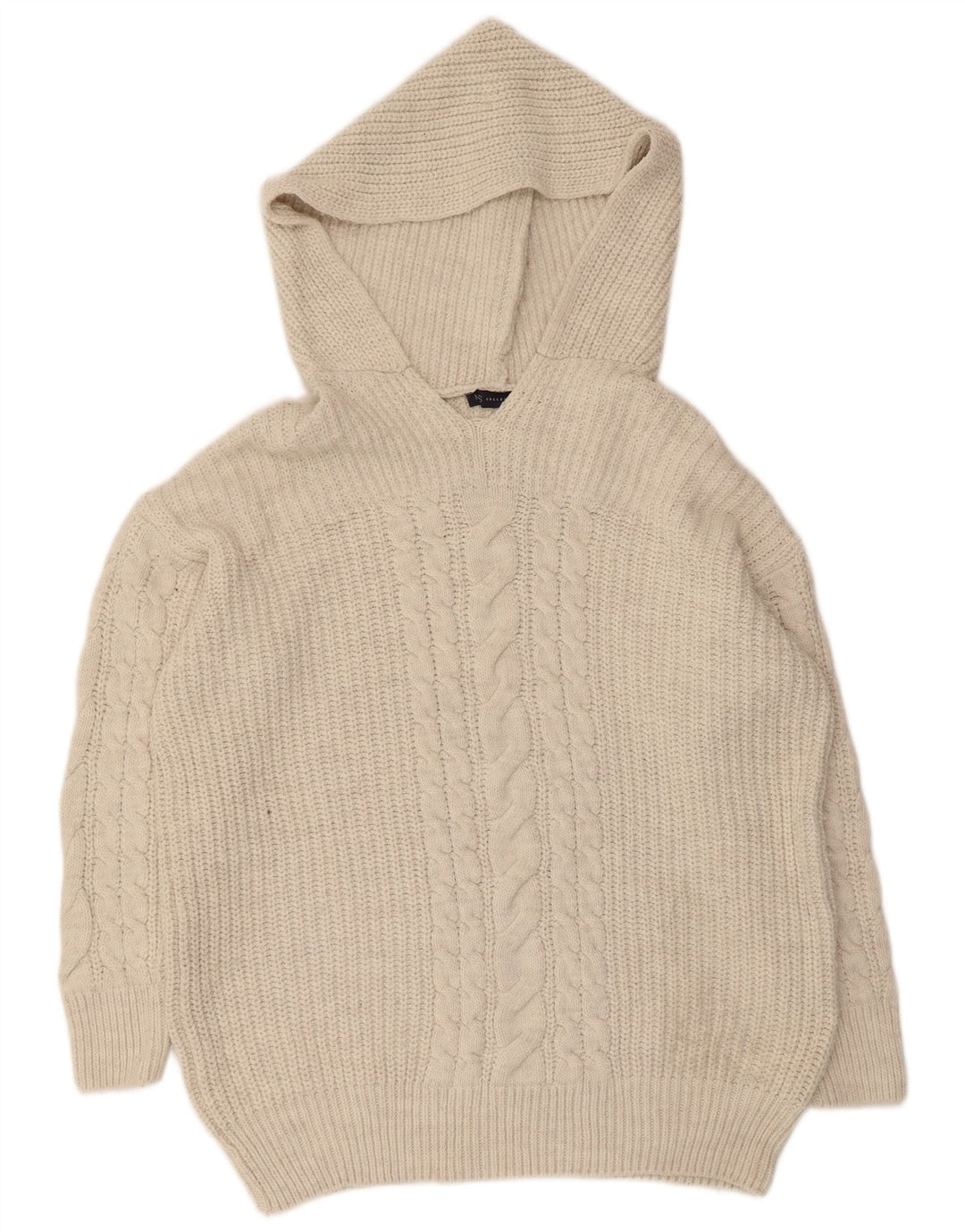 Marks & Spencer Pull à capuche surdimensionné pour femme UK 10 Petit Blanc