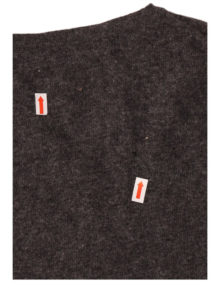 Fred Perry Débardeur Vest Homme Gris Moyen Laine