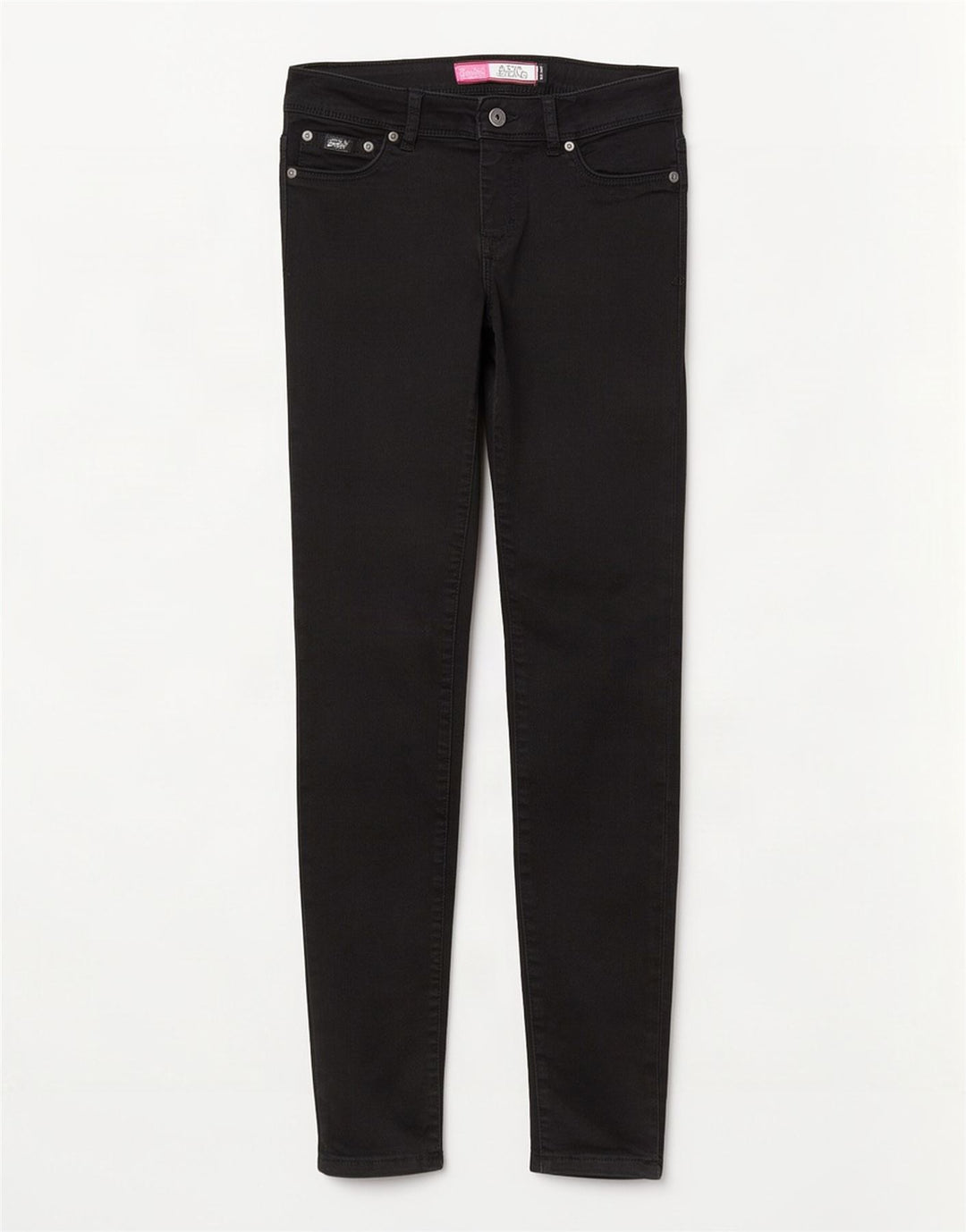 Superdry Jean Alexia Jegging Femme W28 L32 Coton Noir