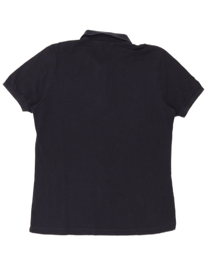 KAPPA Polo Femme UK 16 Large Bleu Marine