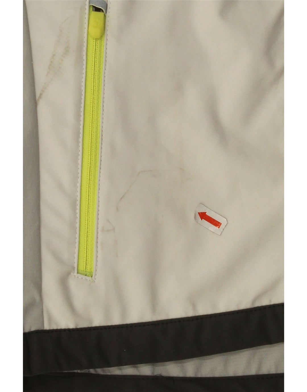 Jack Wolfskin Veste de survêtement pour femme UK 10 Small Gris Colourblock