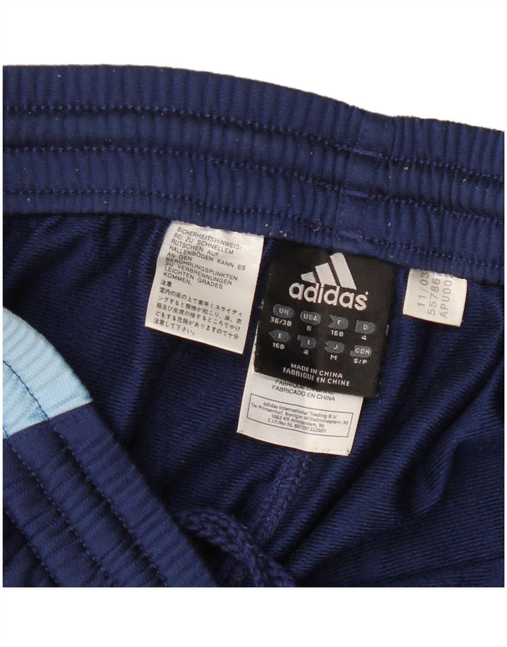 Adidas Pantalon de survêtement pour homme UK 36/38 Small Bleu marine Polyester
