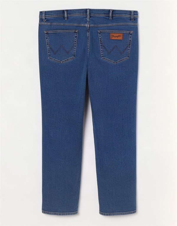 Wrangler Jean Droit Texas Homme W44 L32 Bleu
