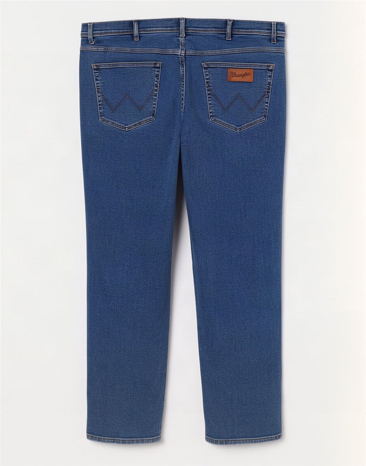 Wrangler Jean Droit Texas Homme W44 L32 Bleu