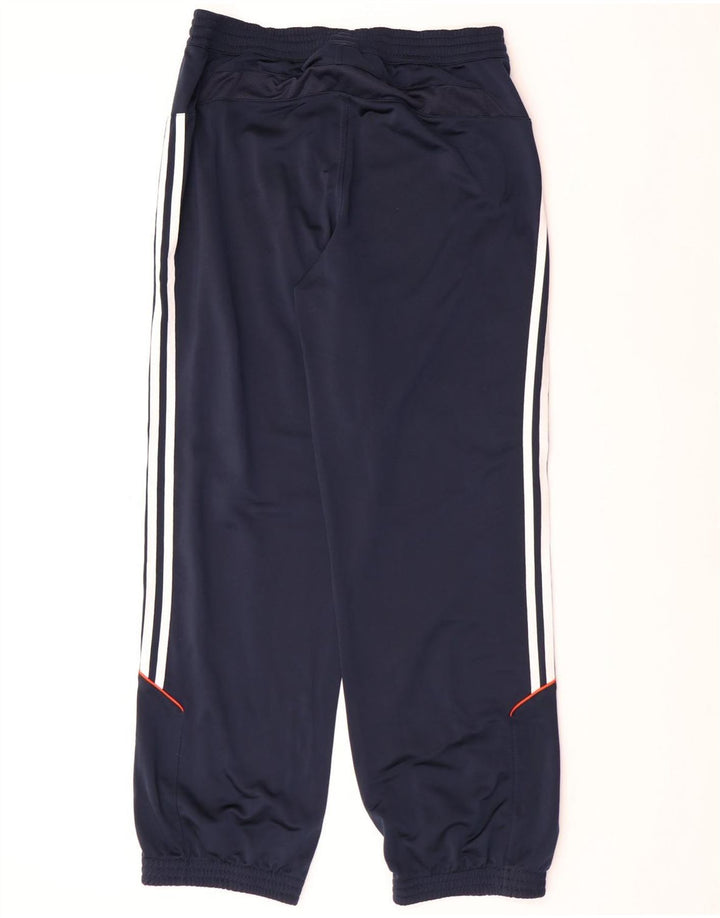 ADIDAS Pantalon de survêtement pour homme UK 40/42 Bleu marine moyen Polyester