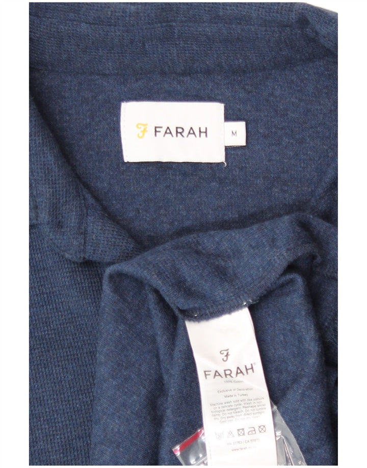 Farah Polo Homme Bleu Marine Moyen Coton