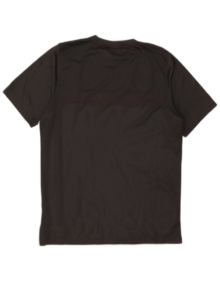 Nike Hommes Dri Fit T-Shirt Haut Large Gris Colorblock Polyester