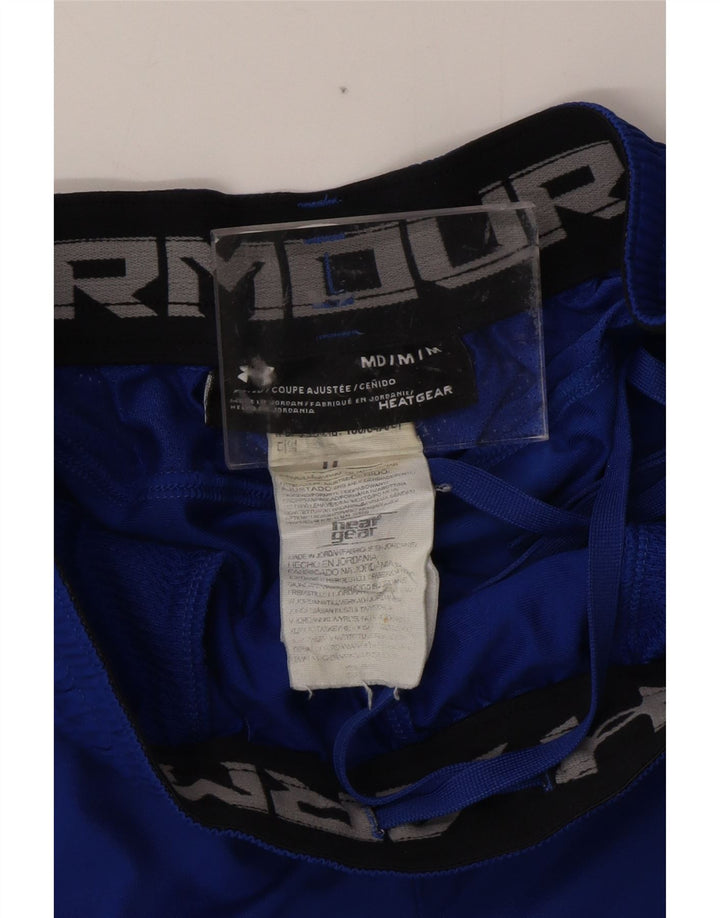 UNDER ARMOUR Short de Sport Heat Gear Homme Bleu Moyen